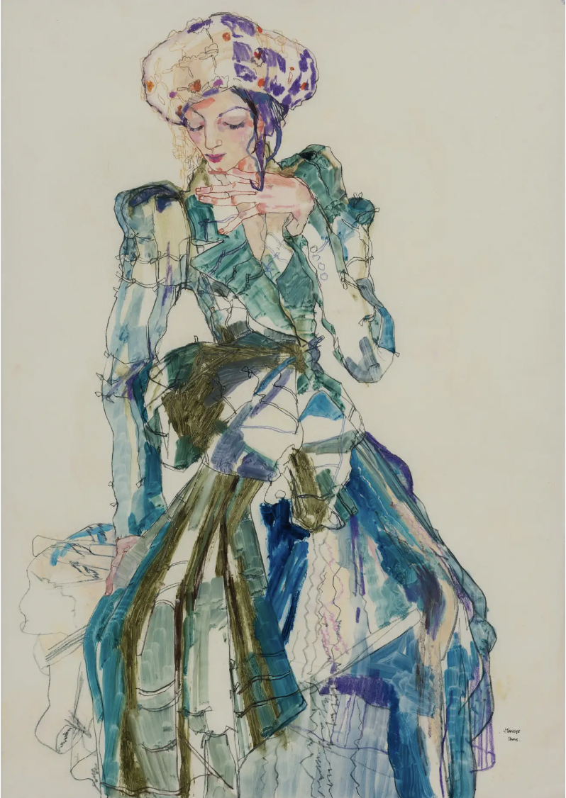 Meet the Artist Who Taught London’s Top Fashion Designers How to Draw
