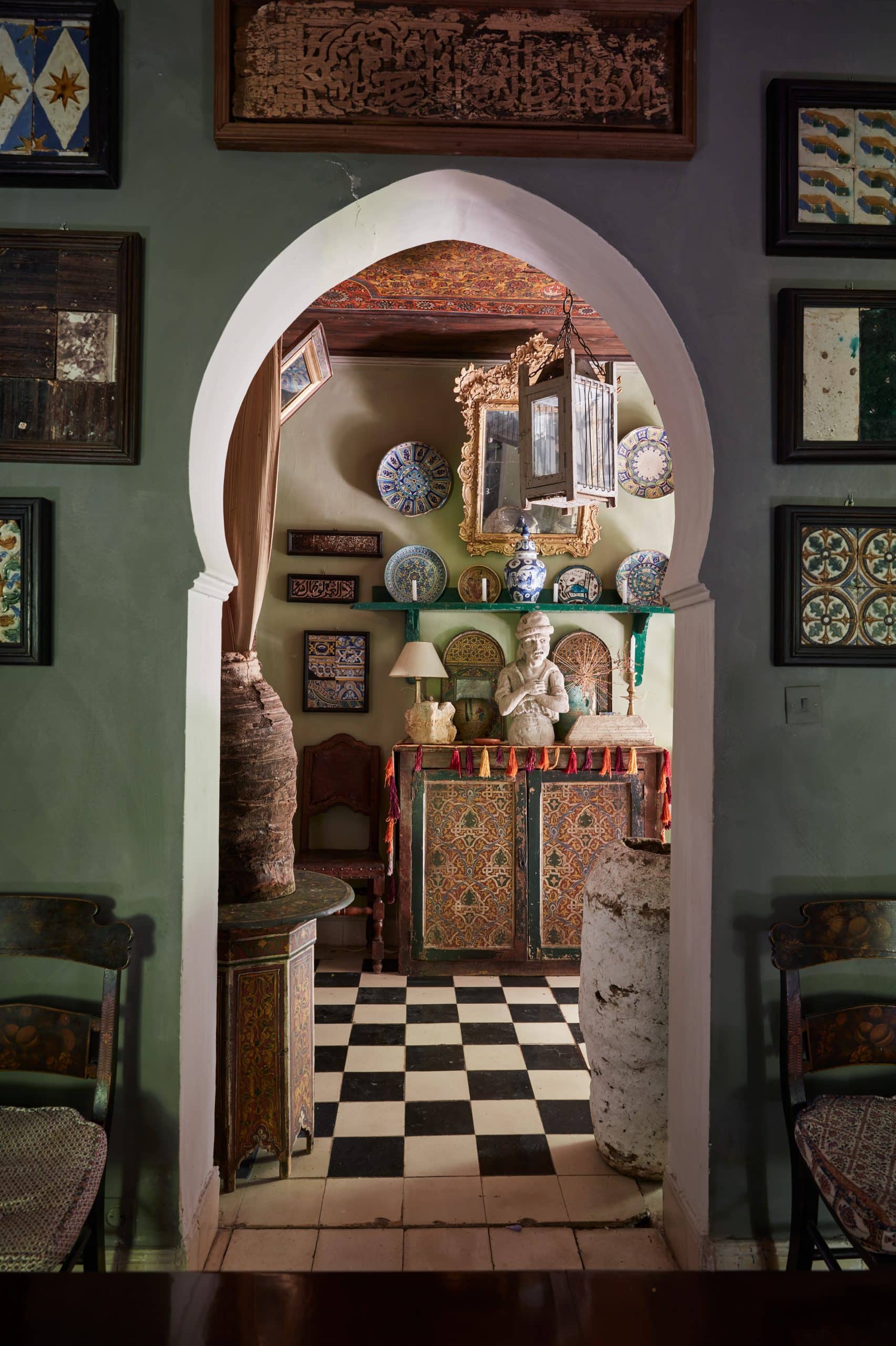 Moroccan Artworks and Objects Take Center Stage in an Extraordinary Villa in Tangier