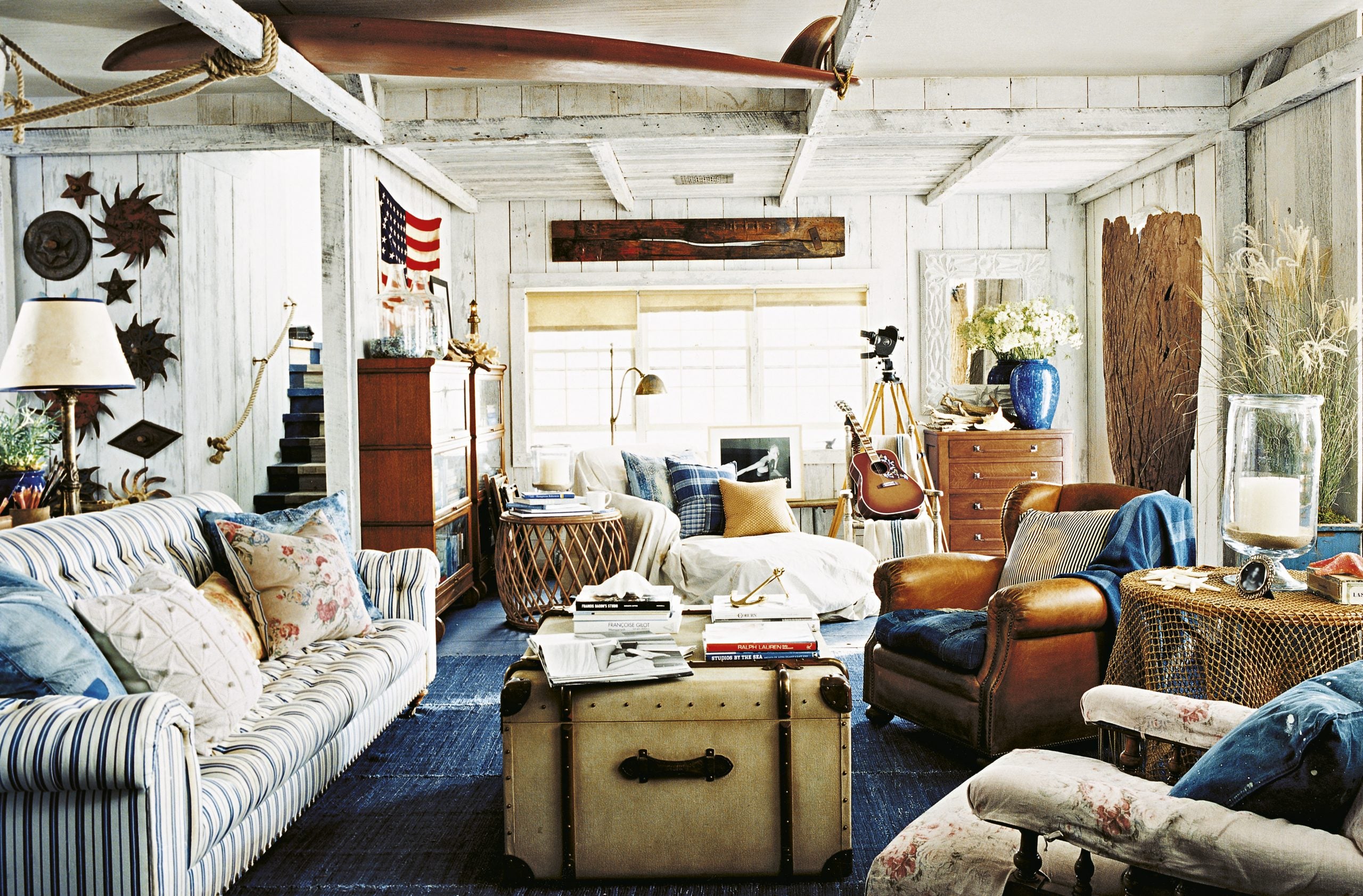 Inside the Houses Where Ralph Lauren Honed His Luxuriously Layered Design Style